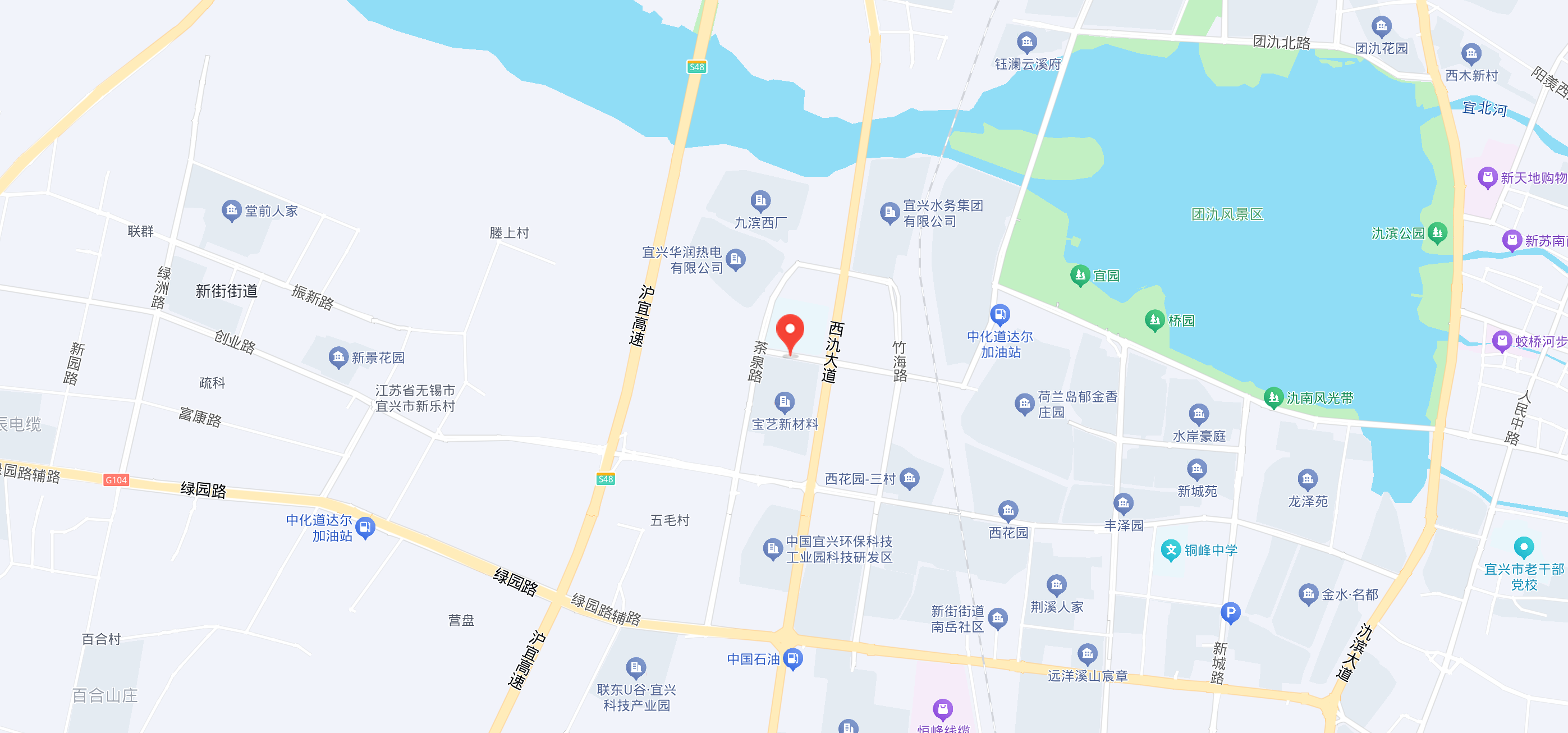 公司位置地图